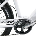 cysum Cityrun E-Bike für Damen, 26 Zoll (66 cm), E-Bike, E-Bike, E-Bike, Stadtfahrrad für Erwachsene, Motor 250 W, 25 km/h, Lithium-Akku 36 V, 360 WH, Reichweite 80 km
