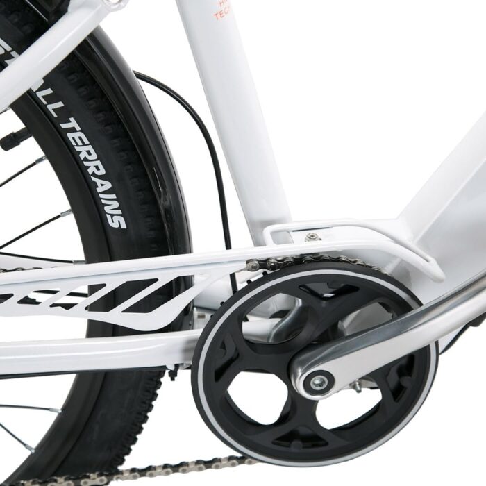 cysum Cityrun E-Bike für Damen, 26 Zoll (66 cm), E-Bike, E-Bike, E-Bike, Stadtfahrrad für Erwachsene, Motor 250 W, 25 km/h, Lithium-Akku 36 V, 360 WH, Reichweite 80 km