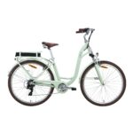 VecoCraft HEBE elektrofahrräder City E-Bike | ebike Damen 28 Zoll | 7-Gang-Shimano-Schaltung | Ananda Hinterer Motor 250W | EU-konformes für e Bike Herren und Damen