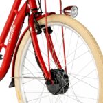 FISCHER E-Bike City CITA RETRO 2.0, Elektrofahrrad für Damen und Herren, RH 48 cm, Frontmotor 32 Nm, 36 V Akku