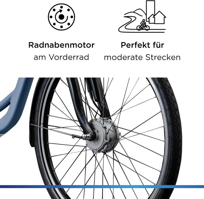 ZÜNDAPP Z502 E Bike Damen 28 Zoll Pedelec 155-180 cm Elektrofahrrad 7 Gang Damenfahrrad 522 Wh E Fahrrad