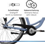 ZÜNDAPP Z502 E Bike Damen 28 Zoll Pedelec 155-180 cm Elektrofahrrad 7 Gang Damenfahrrad 522 Wh E Fahrrad