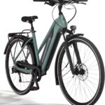 Fischer E-Bike Trekking VIATOR 2.1 Active, Elektrofahrrad für Damen und Herren, RH 45, 459Wh, Heckmotor 50Nm, 48V